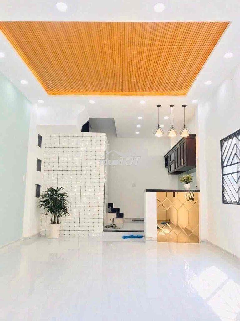 Nhà mới đẹp 4 tầng - sát hxh - âu dương lân q.8 - 3