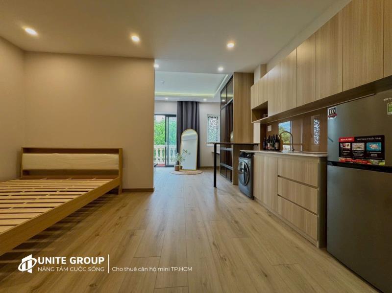 Cho thuê căn hộ mới khai trương quận tân bình gần vòng xoay lăng cha cả - Ảnh 2