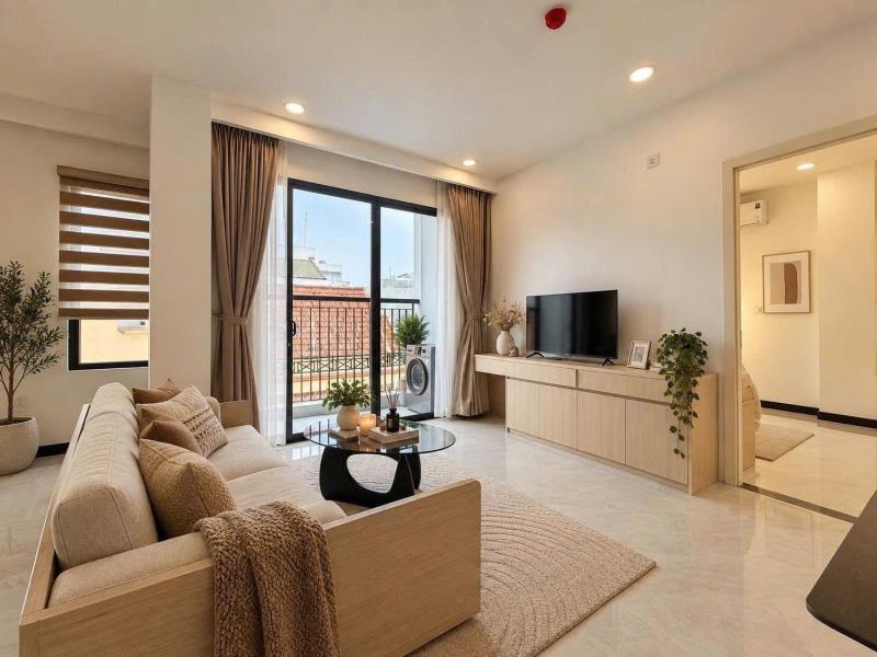 Cho thuê căn hộ cao cấp studio 1pn gần sân bay tân sơn nhất - công viên hoàng văn thụ - Ảnh 4