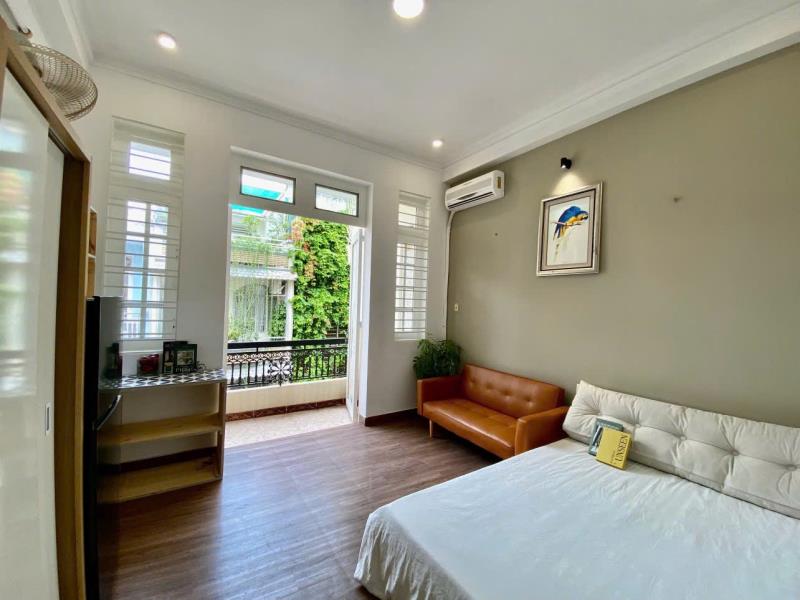 Cho thuê phòng 40m², ban công lớn, máy giặt riêng – đào duy anh, phú nhuận gần q1, q3, sân bay