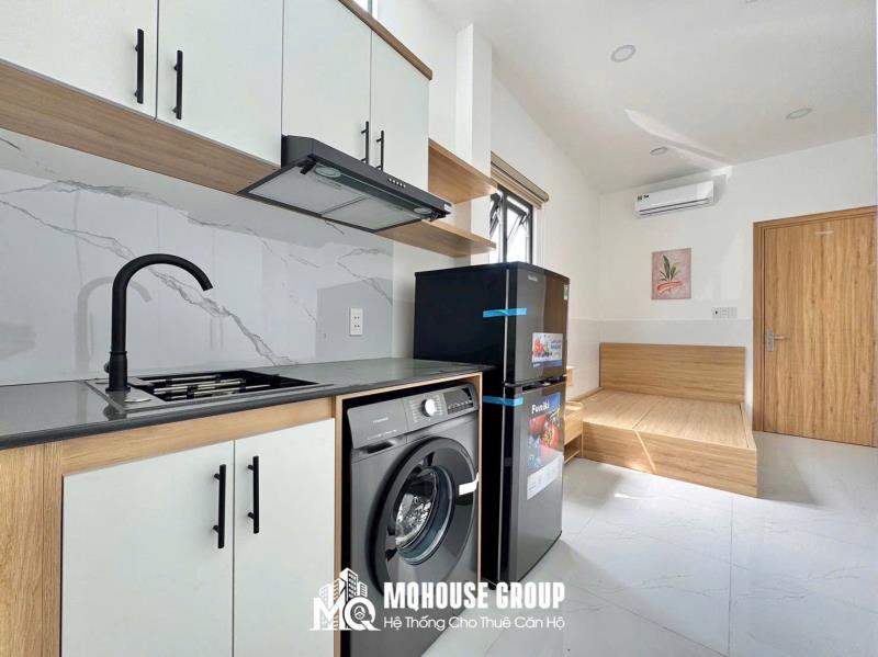 🏠 Căn hộ cho thuê dạng studio có máy giặt riêng - full nội thất | ngay aeon mall tân phú - Ảnh 4
