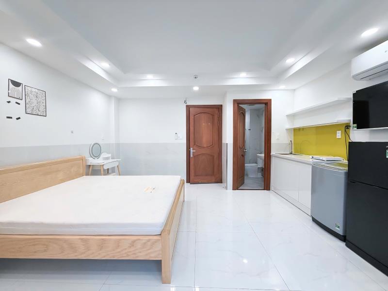 Cho thiê căn hộ ban công nằm ngay kdc kim sơn full nội thất gần lotte mart sc vivo city ufm tdtu rmit ntt quận 7 - Ảnh 3