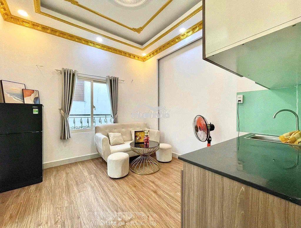 Căn hộ 1 phòng ngủ ban công rộng ngay hai bà trưng trống sẵn - Ảnh 4