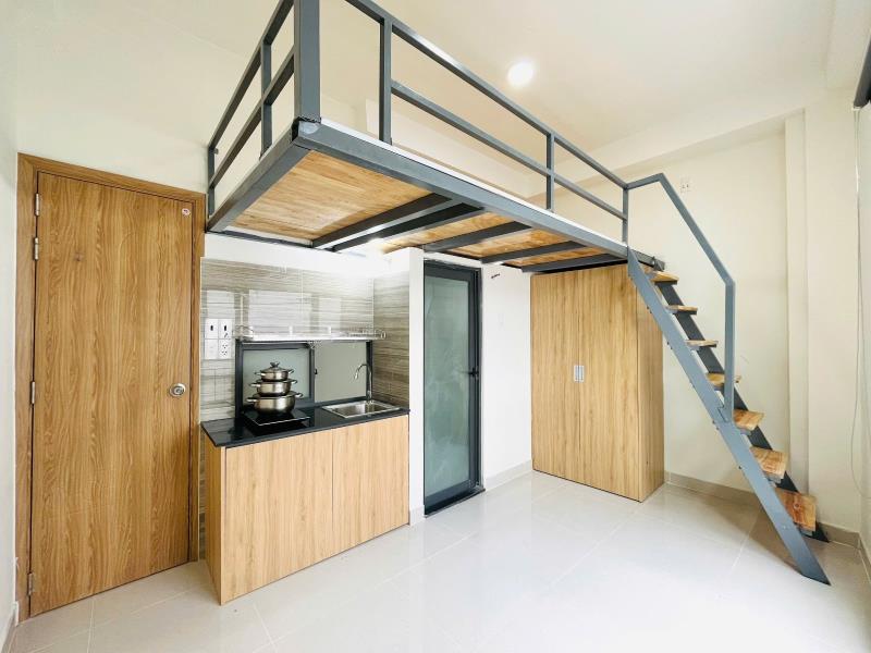 Căn hộ gác lửng full nội thất ngay bùi đình túy , bình thạnh - Ảnh 3