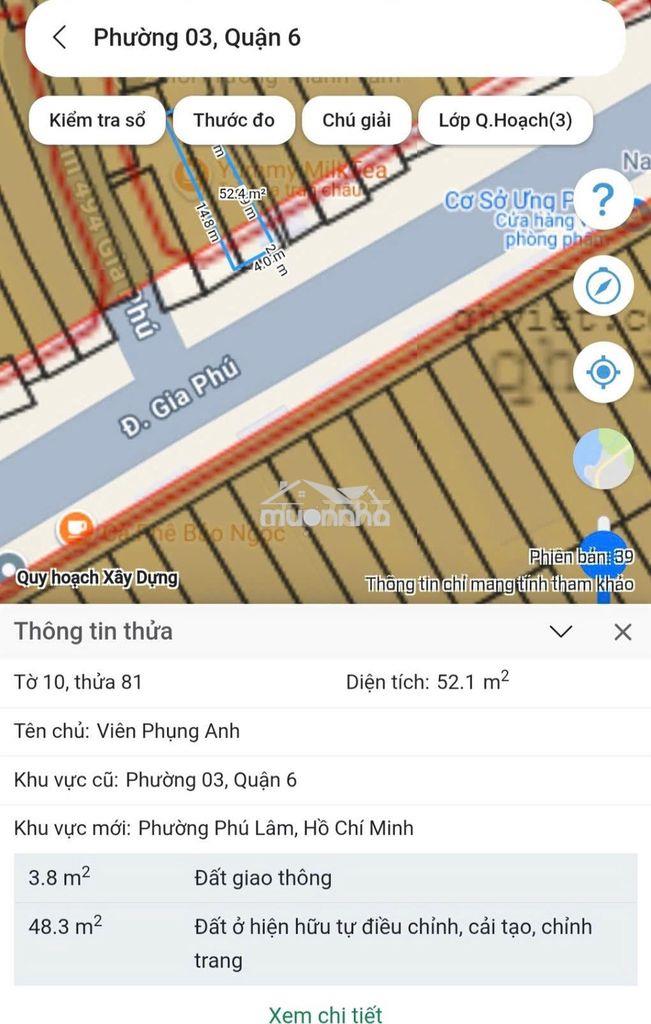 Chính chủ bán nhà mặt tiền kinh doanh số 490 gia phú phường bình tiên - Ảnh 3