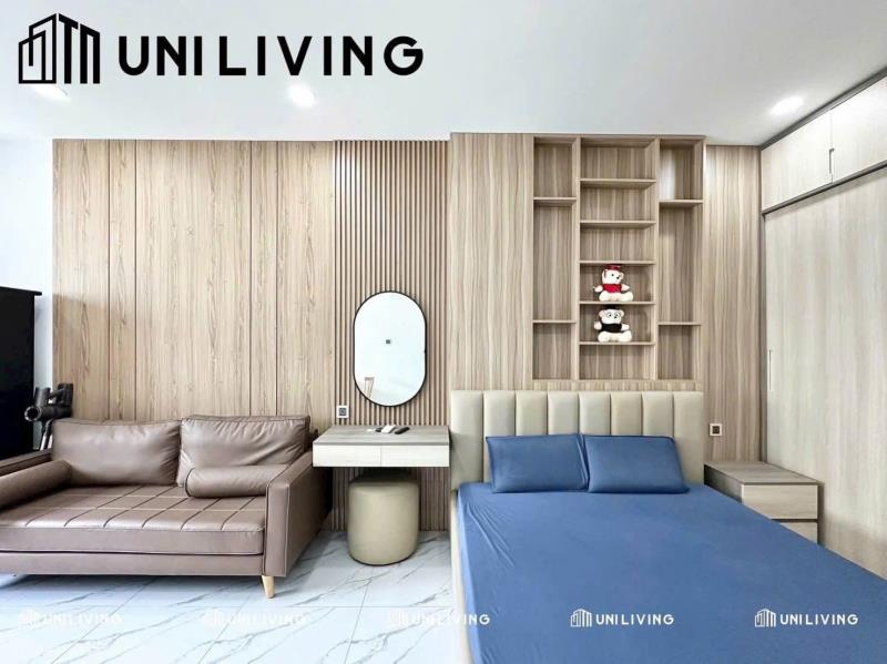Cho thuê căn hộ studio đầy đủ nội thất có ban công gần hoàng diệu, cầu ông lãnh, cầu calmete quận 4 - Ảnh 2