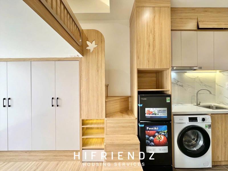 Duplex có gu chia được 2 không gian | full nội thất | toà nhà thang máy | ngay ngã tư bảy hiền - Ảnh 4