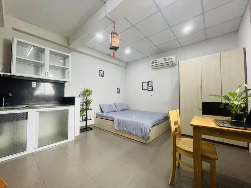 Studio cửa sổ trời ngay phạm văn đồng gần vlu, luật, hca, cao đẳng dược, cầu bình lợi, emart,  nguyễn xí, thủ đức, gò vấp - Ảnh 2