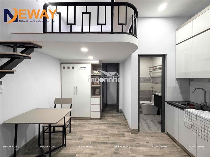 Chung cư mini toà đẹp sang có thang máy sẵn máy lạnh tủ đồ kệ bếp