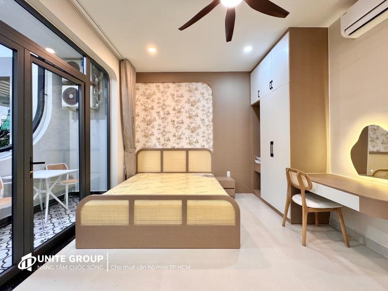 Cho thuê căn hộ ban công siêu thoáng quận tân bình gần vòng xoay lăng cha cả, ngã tư bảy hiền, bệnh viện thống nhất - Ảnh 3