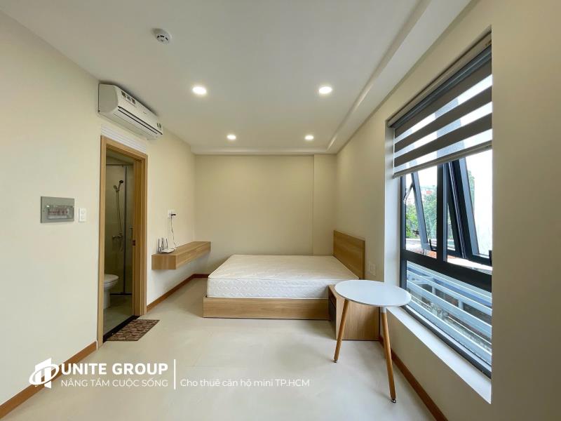 Thuê ngay phòng mới 100% tone sáng 30m2 full nt có cửa sổ tại trần quý cáp - Ảnh 3