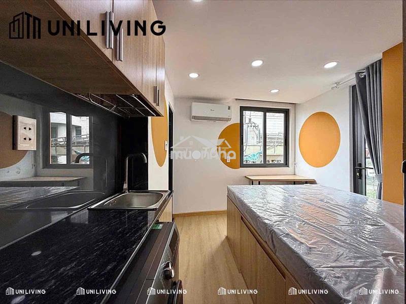 Studio cửa sổ thoáng full nội thất, máy giặt riêng cạnh đh văn lang