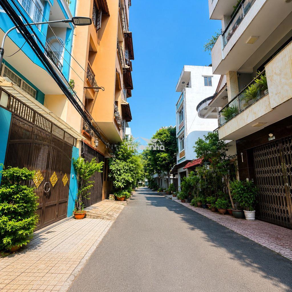 Bán nhà 5 lầu khu bên sông, 61m² , 6pn, hxh, sát gigamall. giá 12 tỷ - 2