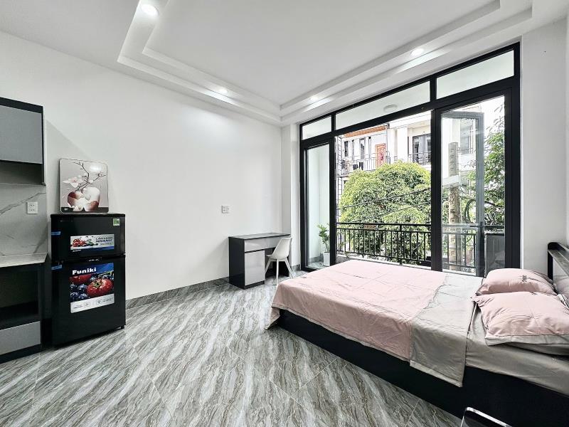 Khai trương toà căn hộ ban công mới 100% full nội thất ngay phan đăng lưu - bình thạnh gần khu ẩm thực sầm uất phan xích long giáp quận 1,3 khu an ninh tốt - Ảnh 4