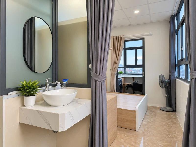 Phòng penthouse view xịnh - ban công tách bếp - thang máy - gần cầu bông quận 1, bà chiểu - Ảnh 4