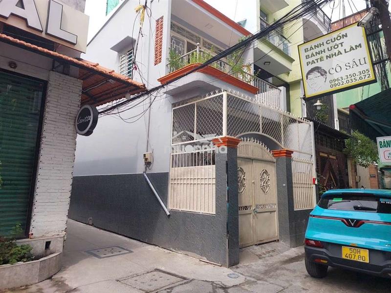 Cho thuê nhà căn góc hẻm xe hơi lạc long quân, p9, tân bình