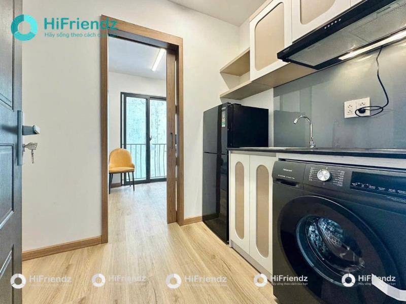 Căn hộ 1 phòng ngủ ban công máy giặt riêng chỉ 8.x giáp quận 1_quận 2 gần landmark81