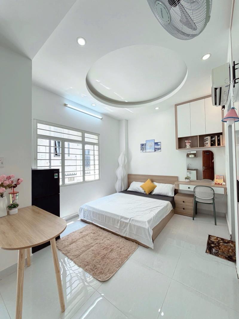 Cho thuê studio ban công tại nguyễn xí quận bình thạnh – phòng mới keng , nhiều ánh sáng