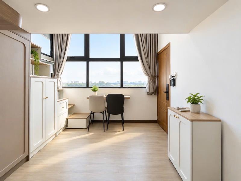 Phòng trọ duplex cửa sổ trời, thang máy, mới 100%, khu vực bàu cát, tân bình, gần đại học văn hiến, tân phú, rộng rãi thông thoáng, ở được 2-3 người - Ảnh 2