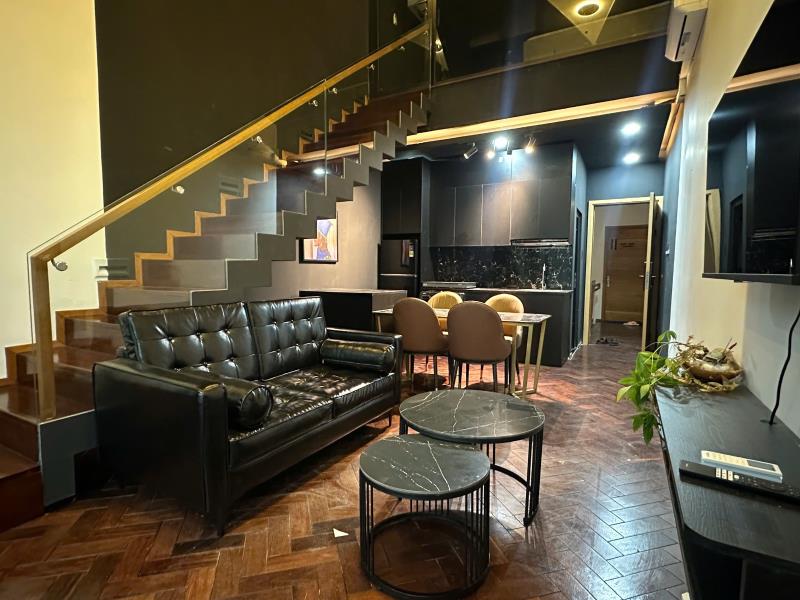 Cho thuê căn hộ duplex ban công, có máy giặt riêng – gần hutech, ngoại thương - tân cảng quận bình thạnh