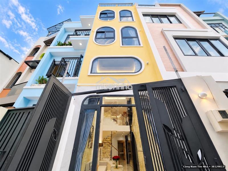 Nhà mới 42m² – 4 tầng – 4pn, nở hậu – hẻm lý thường kiệt, gò vấp
