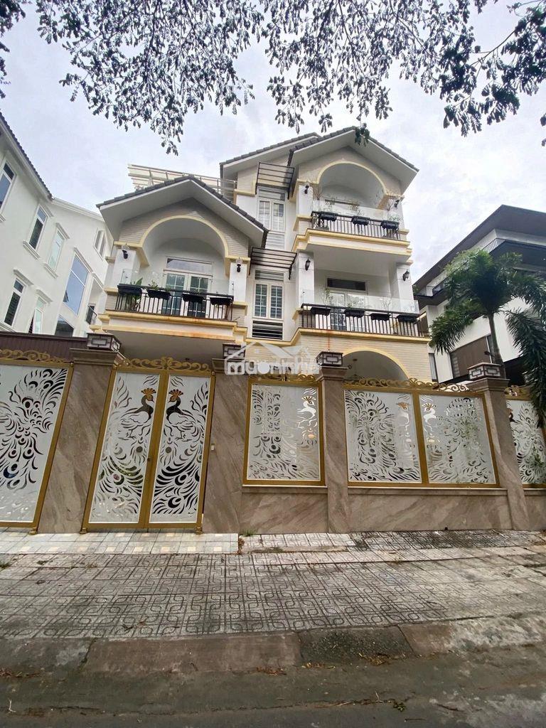Biệt thự mặt tiền diệp minh tuyền, kdc gia hòa, q9, 300m², 28.5 tỷ