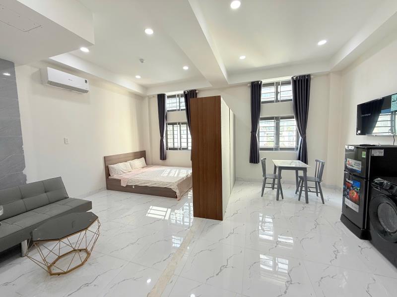 Căn hộ dịch vụ mới 100% - full nội thất - rộng 30-40m2