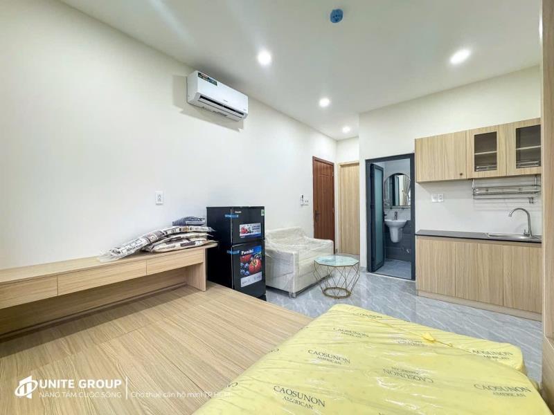 Cho thuê căn hộ cửa sổ lớn nội thất hiện đại thang máy phan chu trinh bình thạnh gần chợ bà chiểu giáp q1  - Ảnh 4