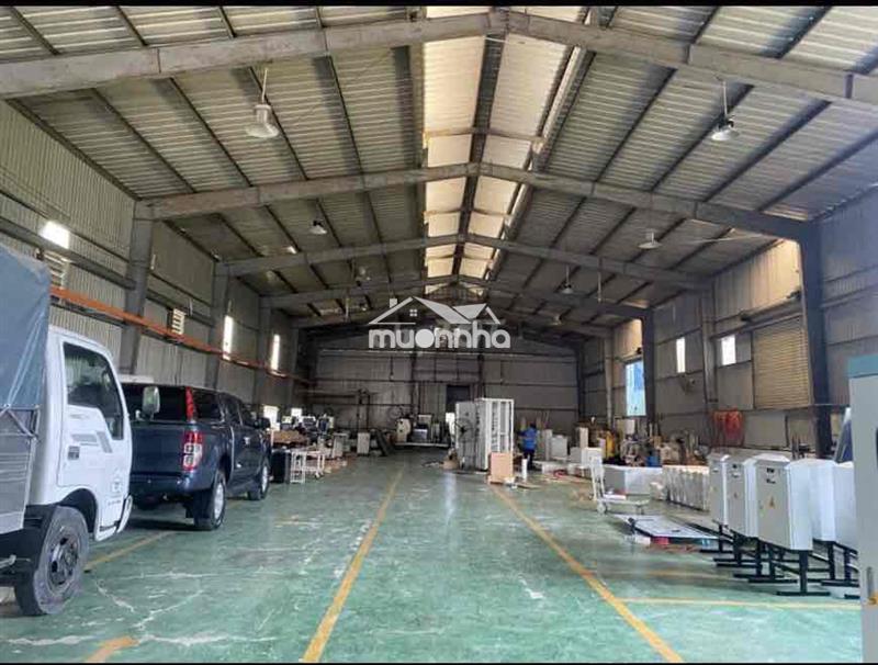 Cho thuê 2000m2 nhà xưởng tpt củ chi