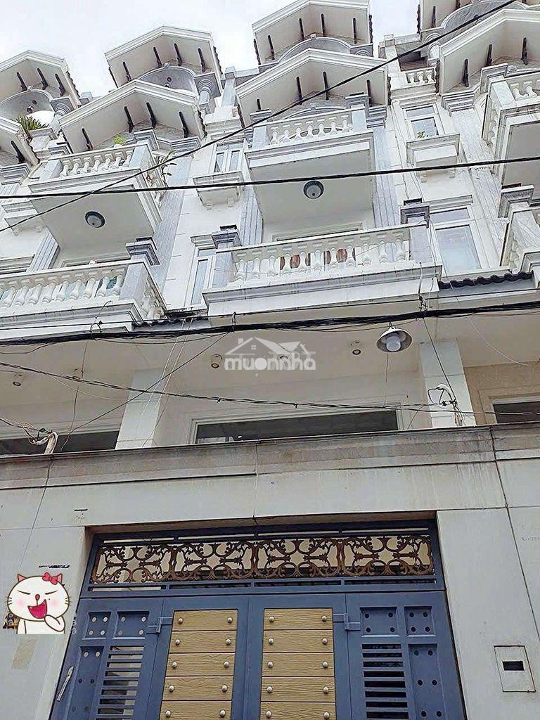 Nhà hẻm 20 nguyễn văn dung, p6, 4x17m, 1 lửng, 2lầu, 4pn