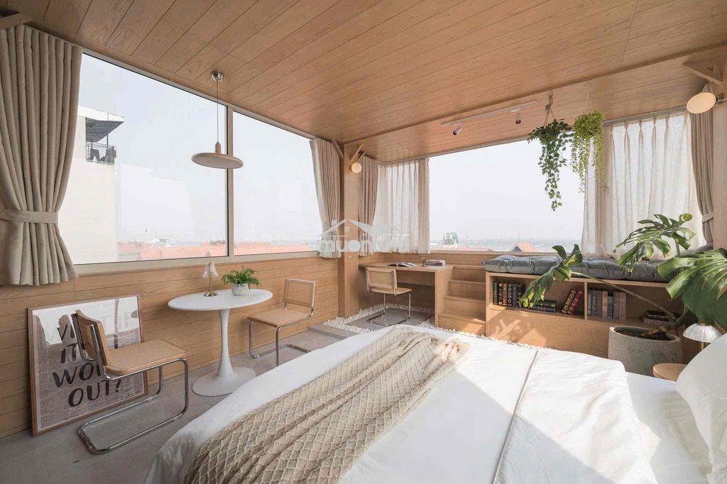 Cho thuê căn hộ tách bếp cao cấp ở trương định quận 3 view đẹp giá rẻ - 4