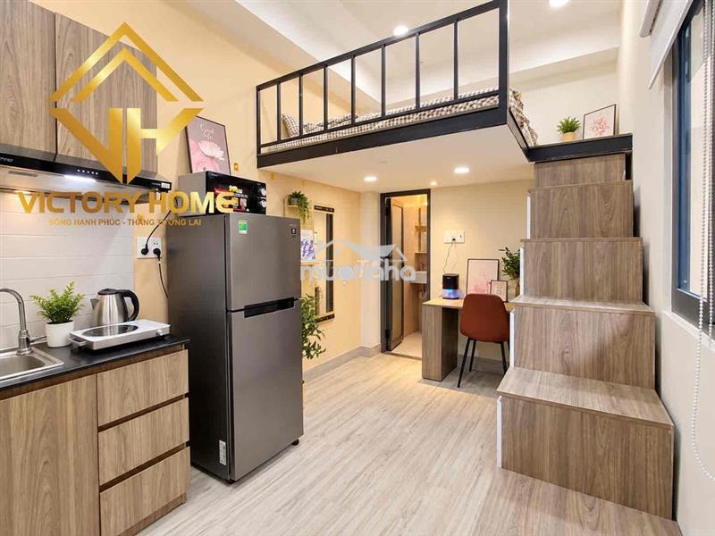 Phòng gác đẹp – hồ văn huê, phú nhuận | full nội thất