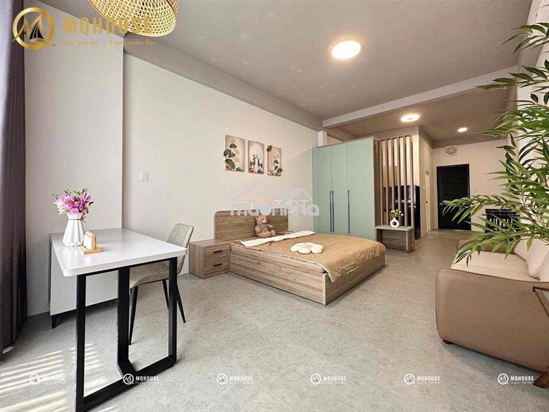 Studio cửa sổ ngay lotte mart cộng hoà - full nội thất máy giặt riêng