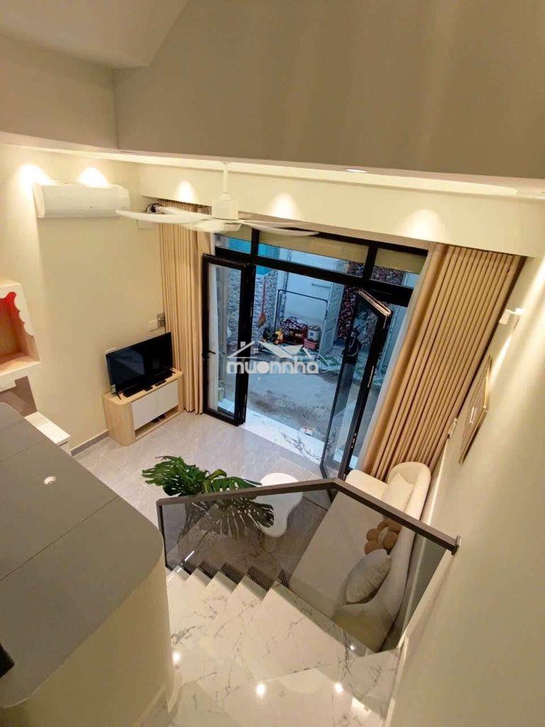 Nhà xây mới. dt 4×5m đúc 4 tầng sát mặt tiền 338/2 thạch lam - Ảnh 3