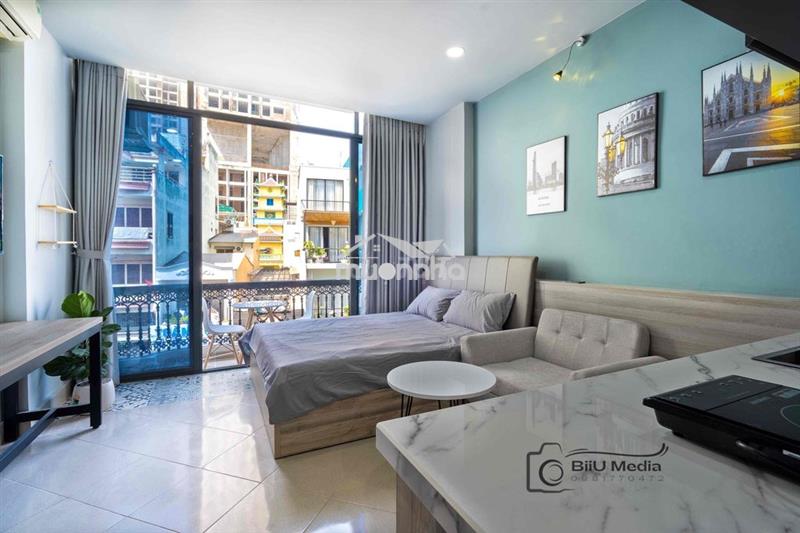 Studio ban công ngay đề thám – trung tâm quận 1