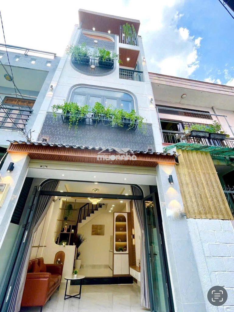 Cho thuê nhà đẹp full nội thất 4x8m 3 pn ngay phan văn trị giá 19 tr