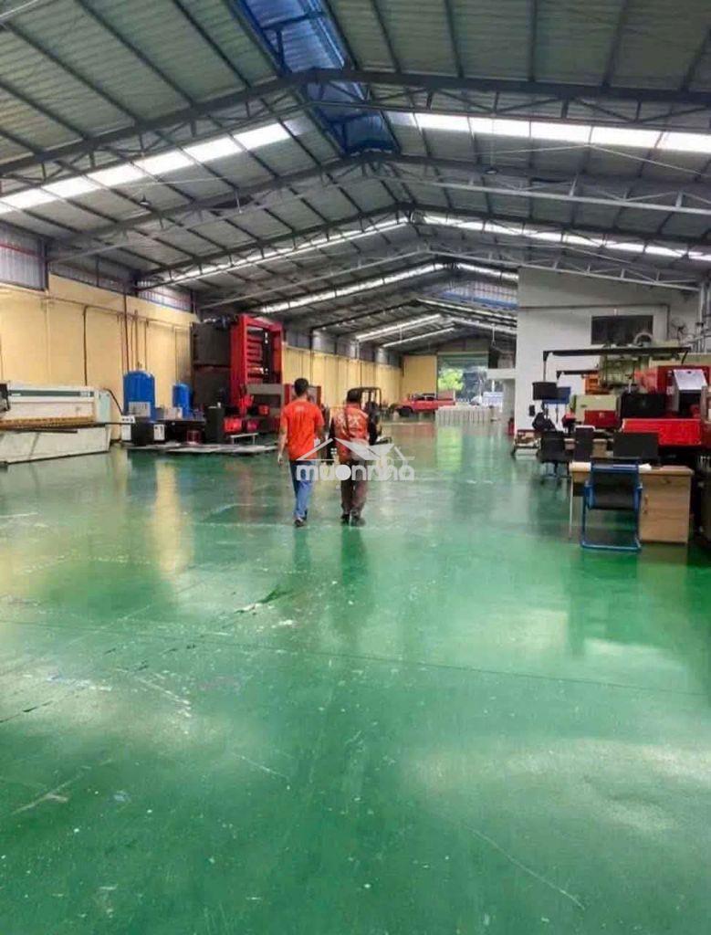Cho thuê nhà xưởng 1300m2 giá thuê 70 triệu