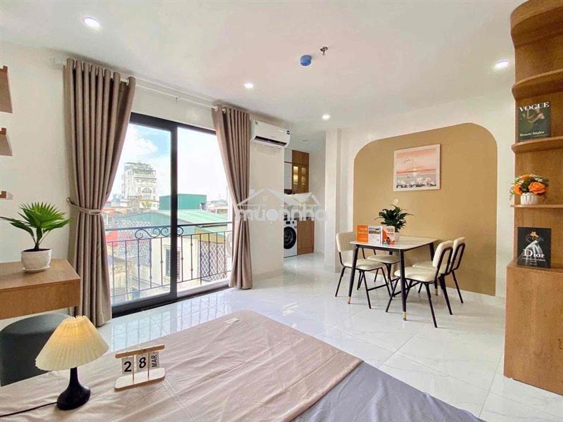 🔥Cho thuê căn hộ 40m2 bancol full nội thất -  ngay tô hiệu - hoà bình