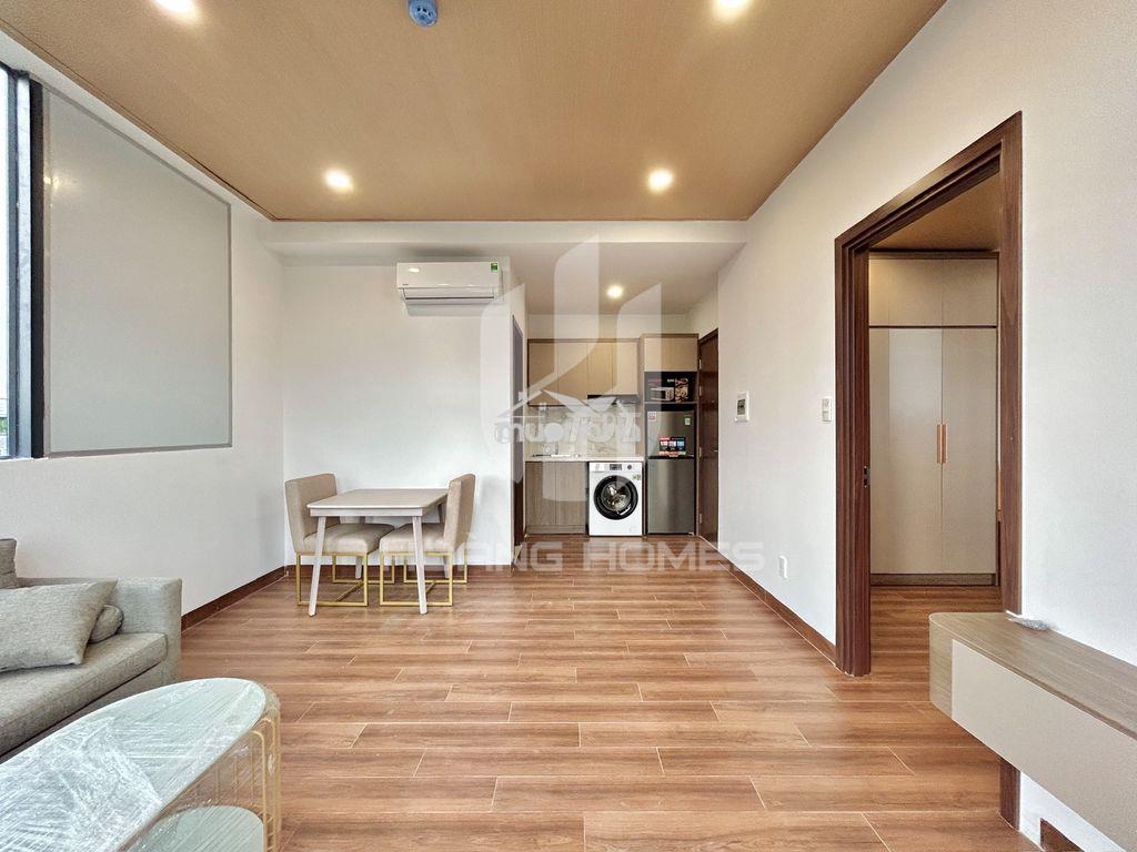 Cho thuê 1pn penthouse 2 ban công gần global city - Ảnh 2