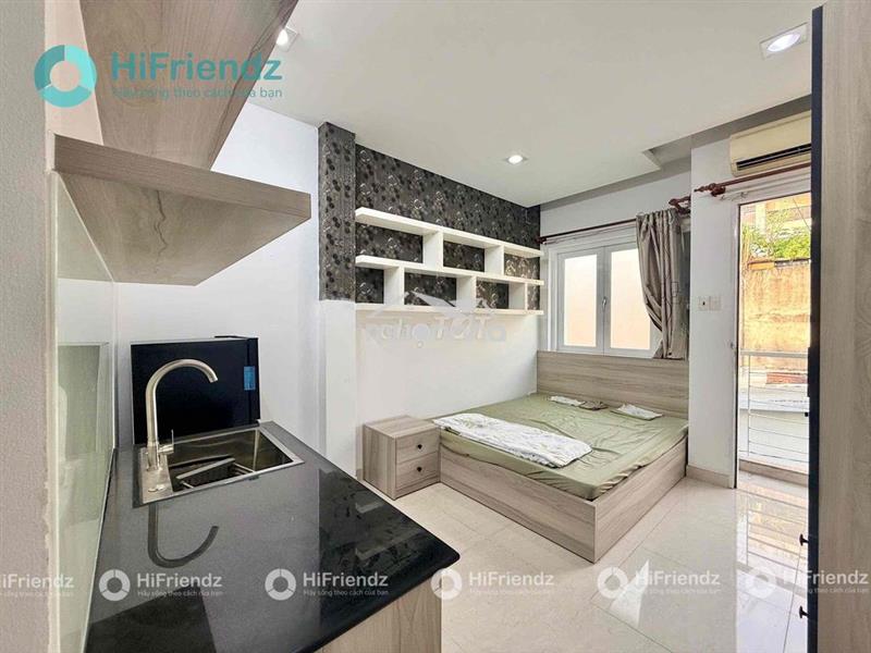 🌱 Căn hộ mini 20m2 full nội thất bancol gần trường sa - hoàng sa