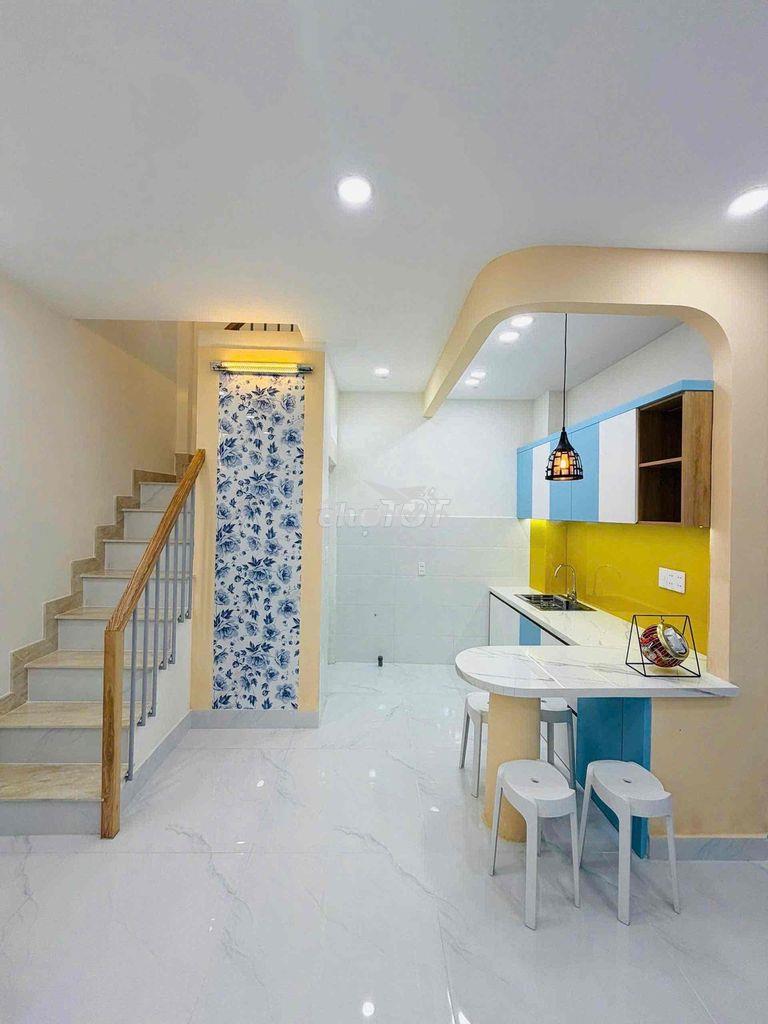 Tô hiệu 4x6 - 3 tầng - nhà mới đẹp - full nội thất - Ảnh 4