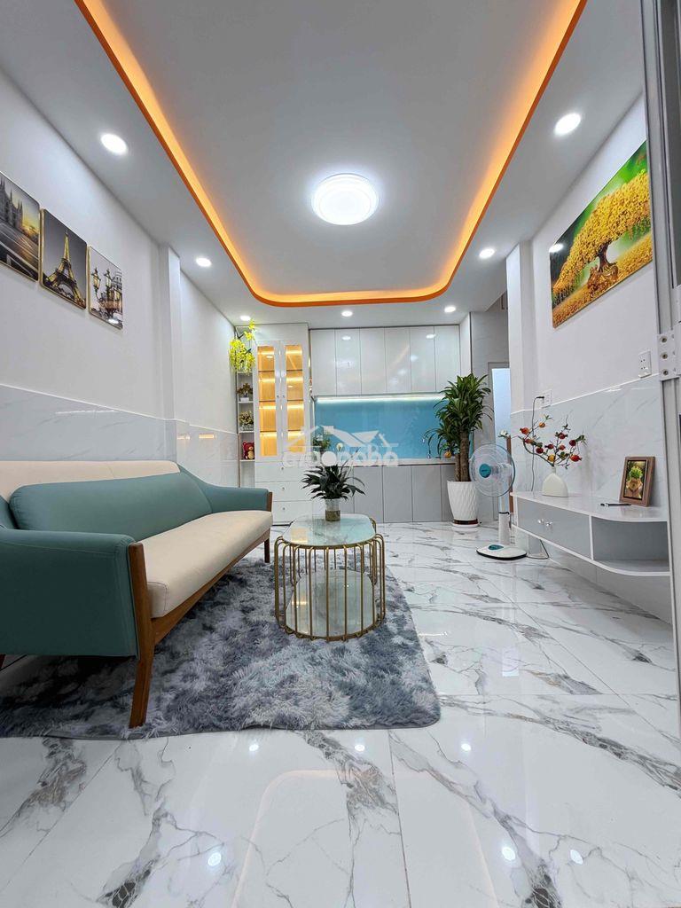Nhà bán 3 tầng hẻm 3m âu dương âl q8: 3,97 tỷ - Ảnh 2