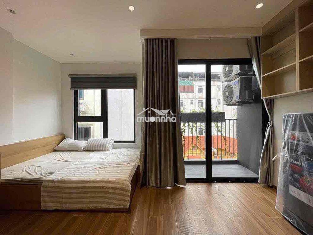 Căn hộ studio ban công tone gỗ full nội thất luỹ bán bích - âu cơ - Ảnh 4
