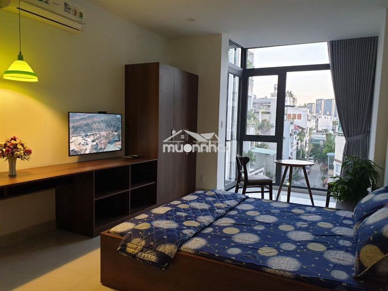 Studio full nội thất cao cấp ngã 4 hàng xanh view đẹp thoáng mát