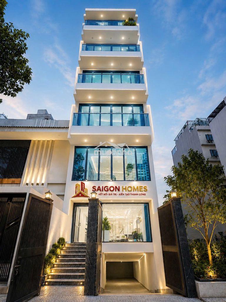 🔥 Cho thuê tòa nhà nguyên căn hầm 6 tầng trung tâm quận 2 ~ 525m²