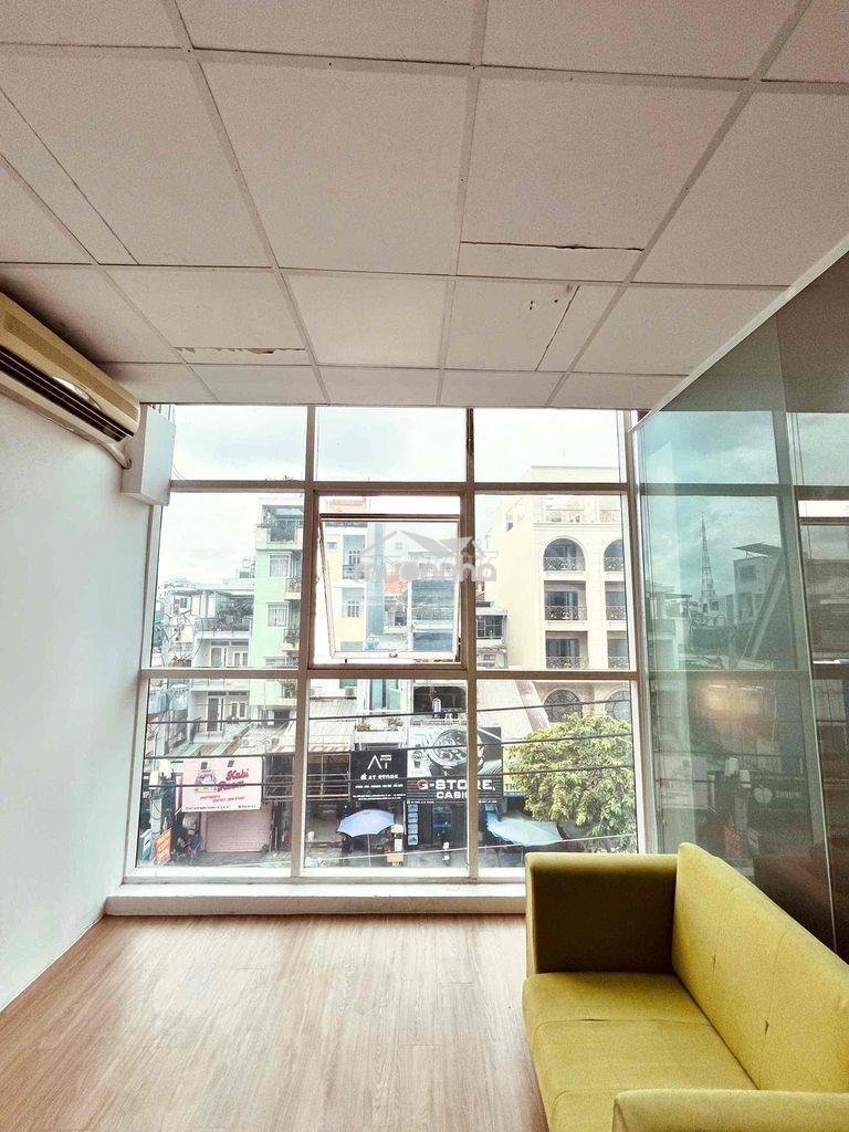 Cho thuê vp cmt8 q3, 45m2, trang bị 10 bộ bàn ghế, free làm việc 24/24 - Ảnh 4