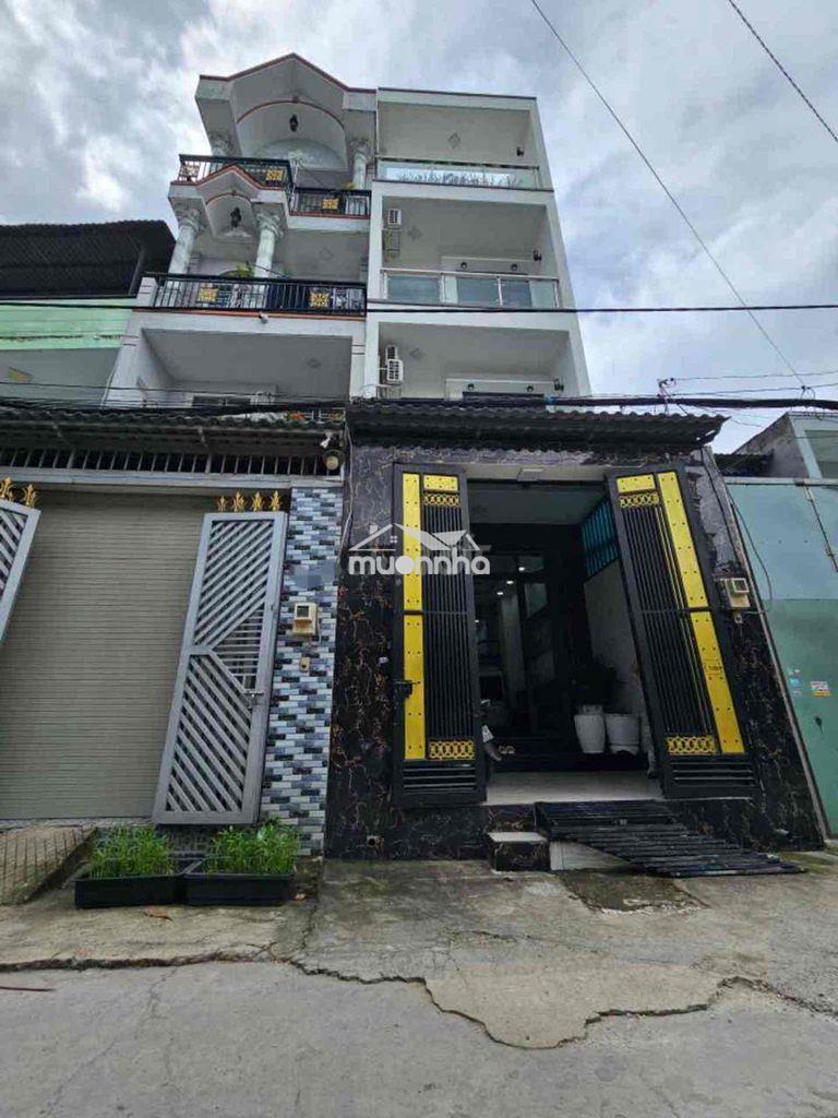 Nhà mới 4 tầng – 69m² – hxh 6m thông – đường số 6, bình tân 🔥