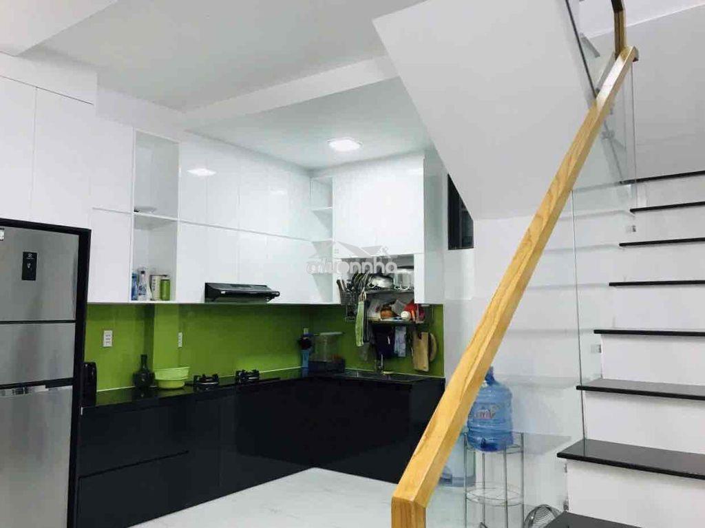 4.5 x 10m - lạc long quân - 1 trệt 1 lầu - nhà mới ở ngay - ko qh - Ảnh 2