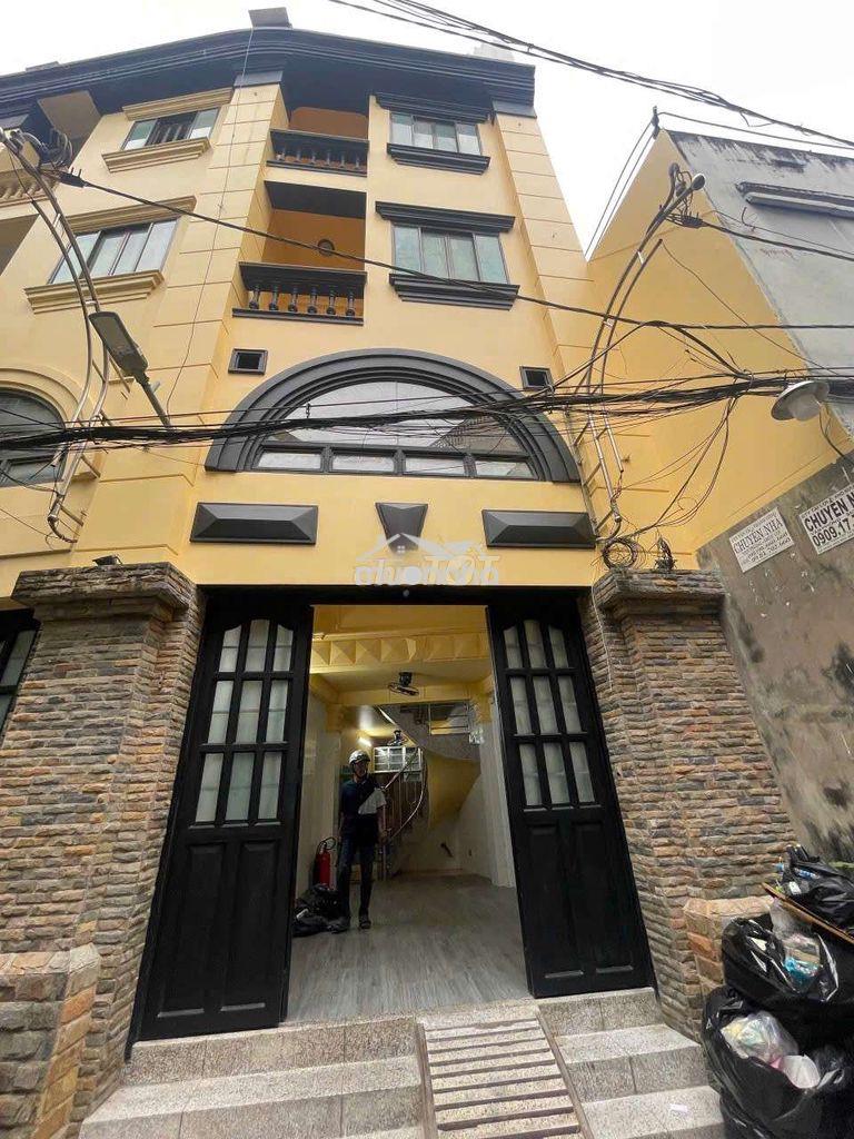 Cho thuê nhà 1 trệt 3 lầu, nhà thông thoáng, hẻm rộng rãi