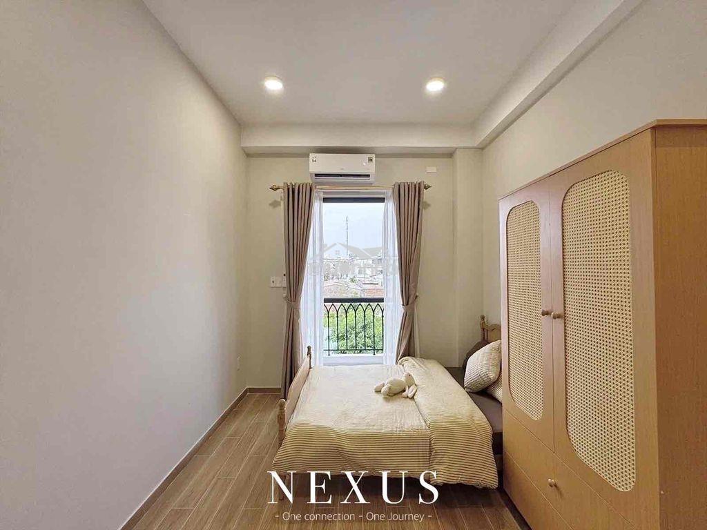 Căn hộ mới xây full nt máy giặt riêng ngã tư bốn xã 5trx thang máy - Ảnh 3